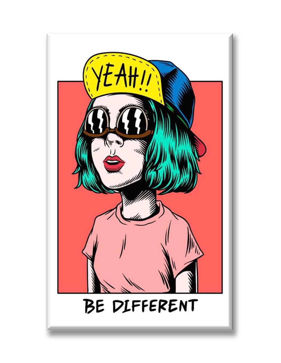 Cuadro decorativo Be different 1