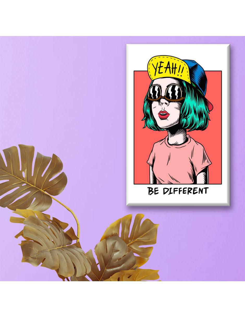 Cuadro decorativo Be different 5