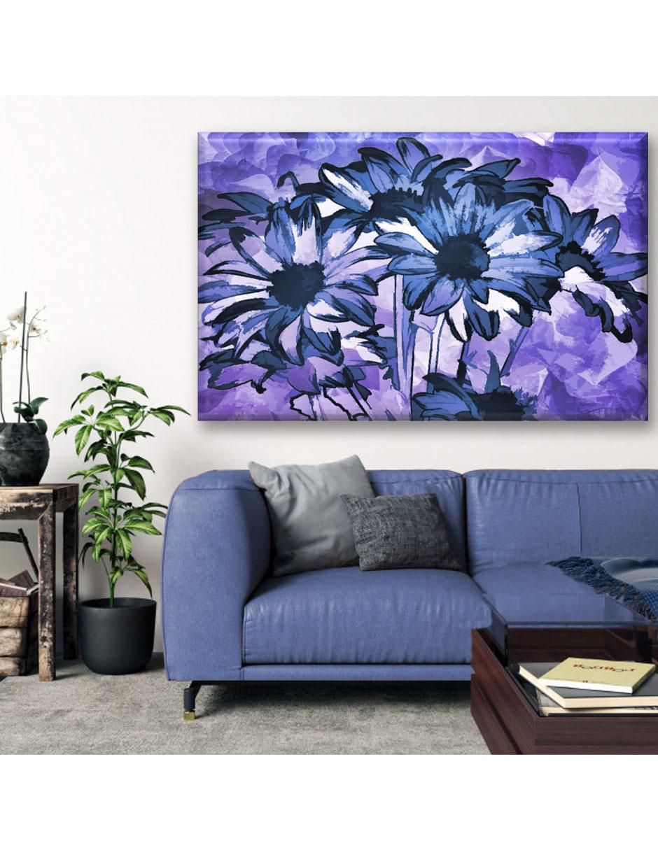 Cuadro decorativo Flores acrílico 5
