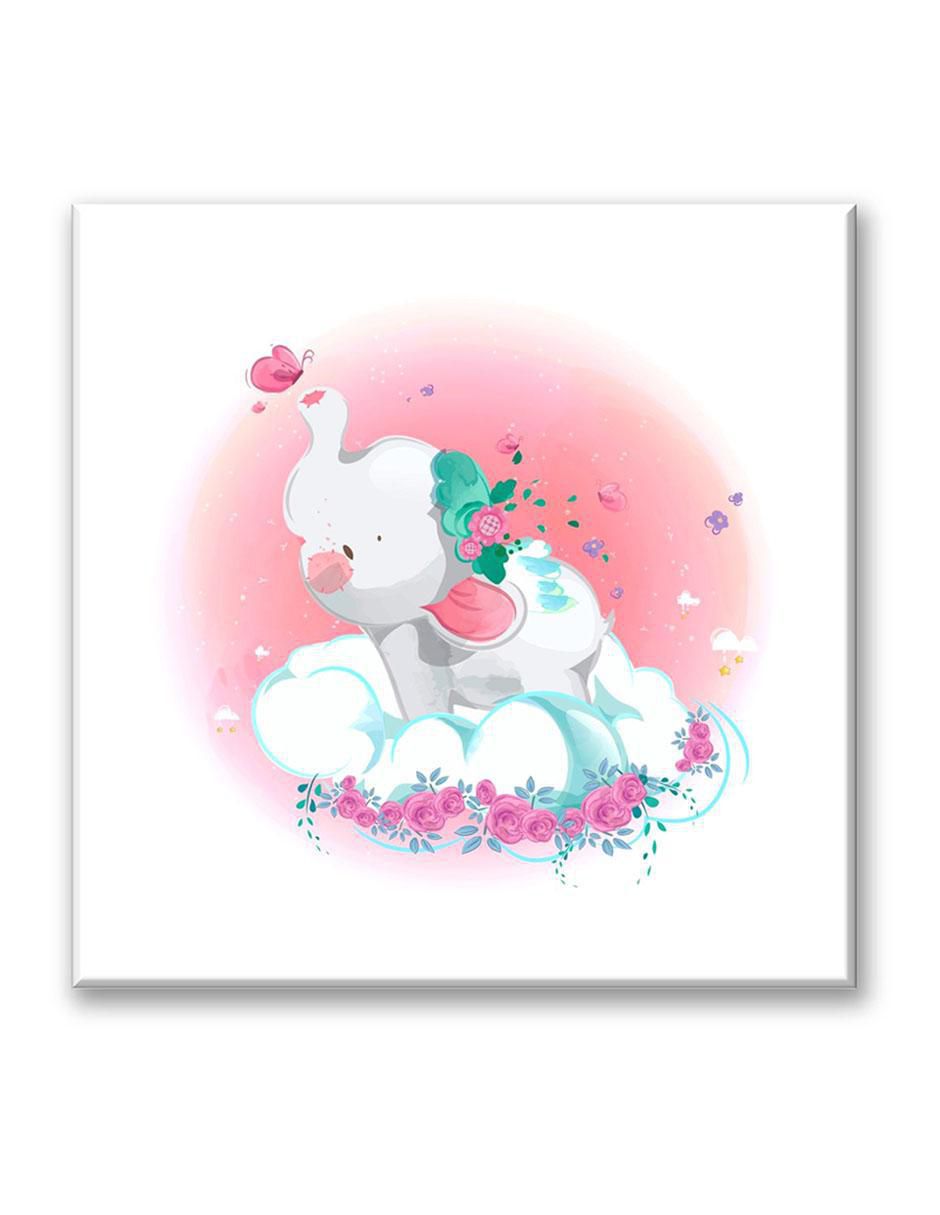 Cuadro decorativo Bebé elefante 1