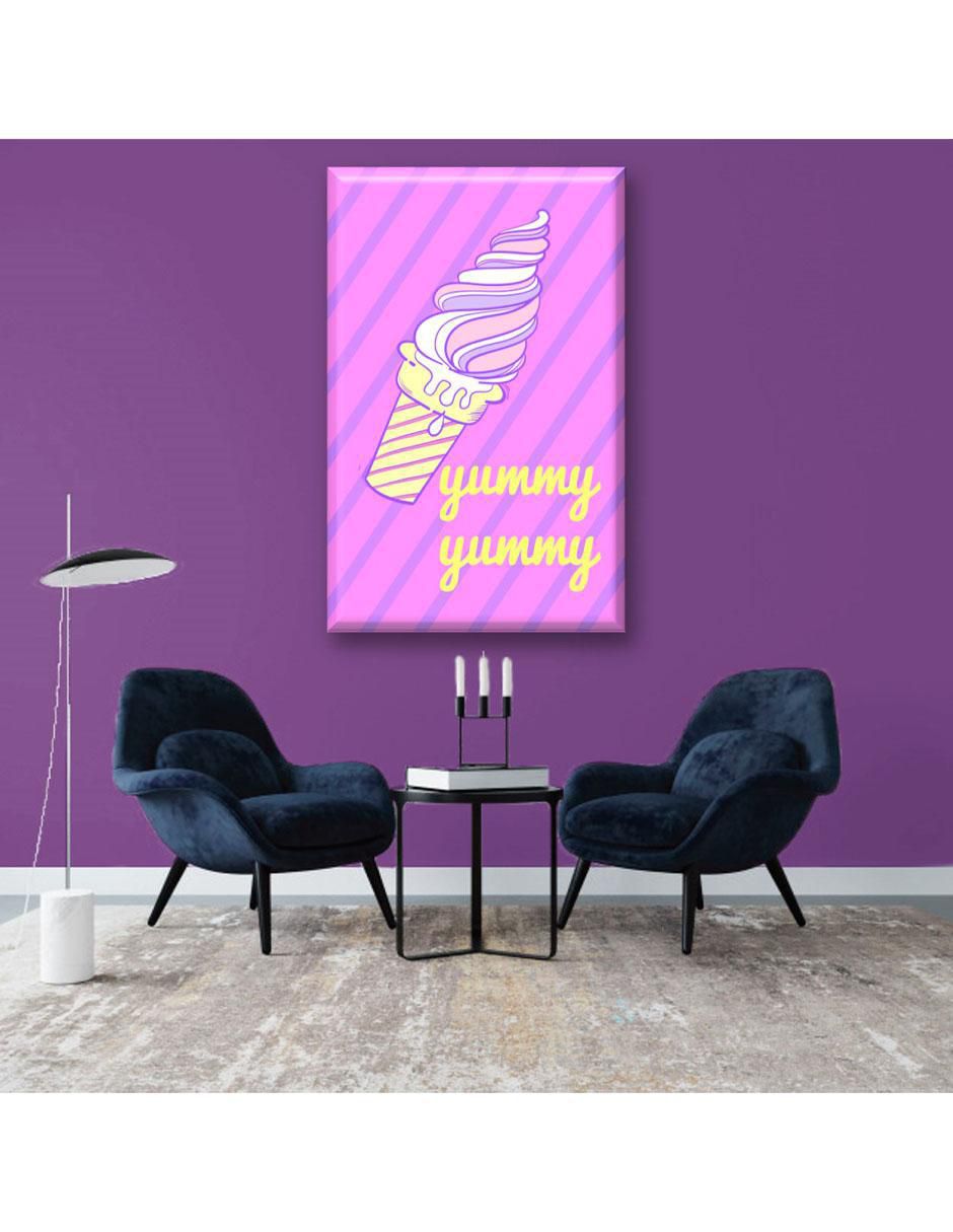 Cuadro decorativo Industria Grafica Ciento 23 Rico helado
