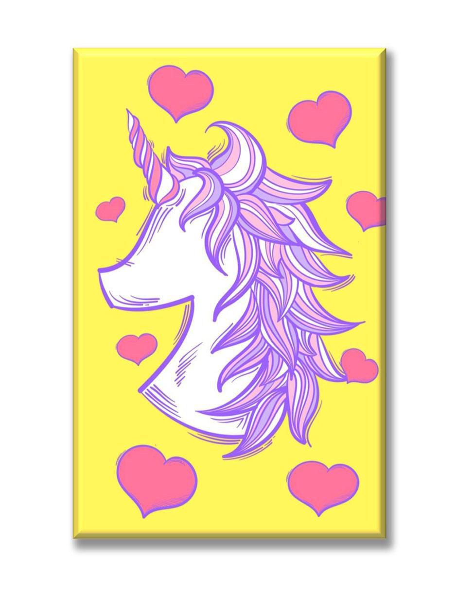Cuadro decorativo Industria Grafica Ciento 23 Unicornio enamorado