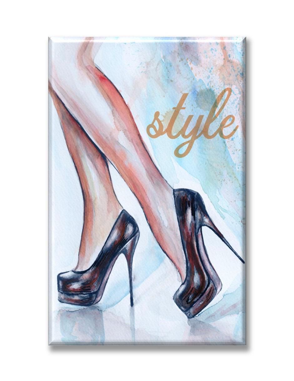 Cuadro decorativo Industria Grafica Ciento 23 Dibujo tacones