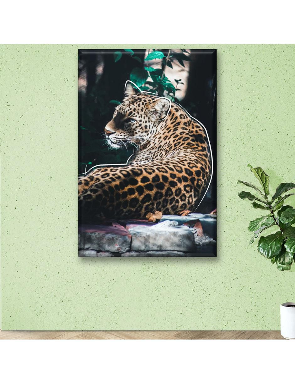 Cuadro decorativo Cheetah líneas 5