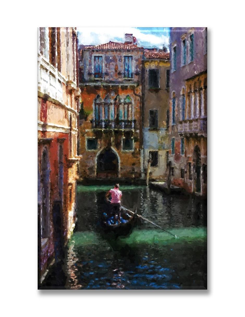 Cuadro decorativo Industria Grafica Ciento 23 Venecia al óleo