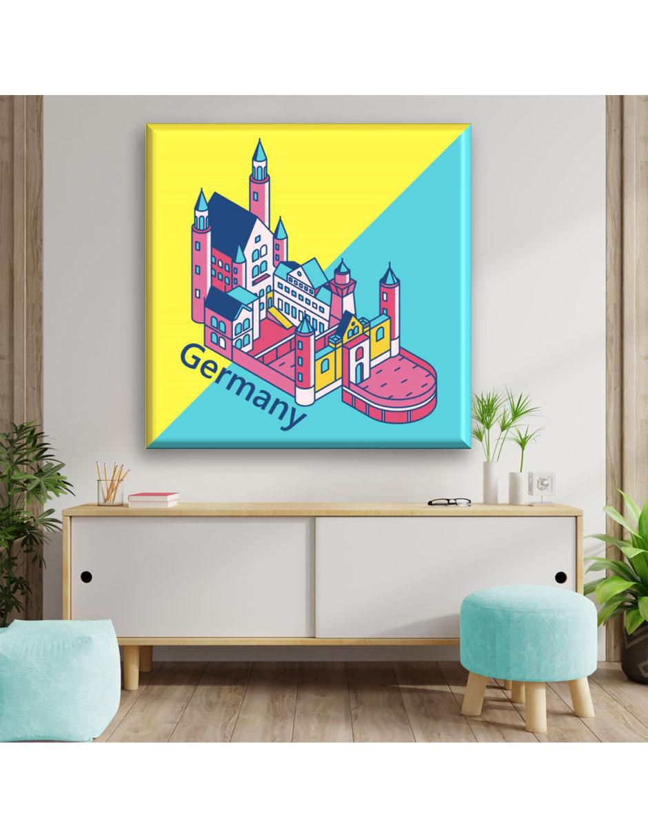 Cuadro decorativo Industria Grafica Ciento 23 Neuschwanstein castillo