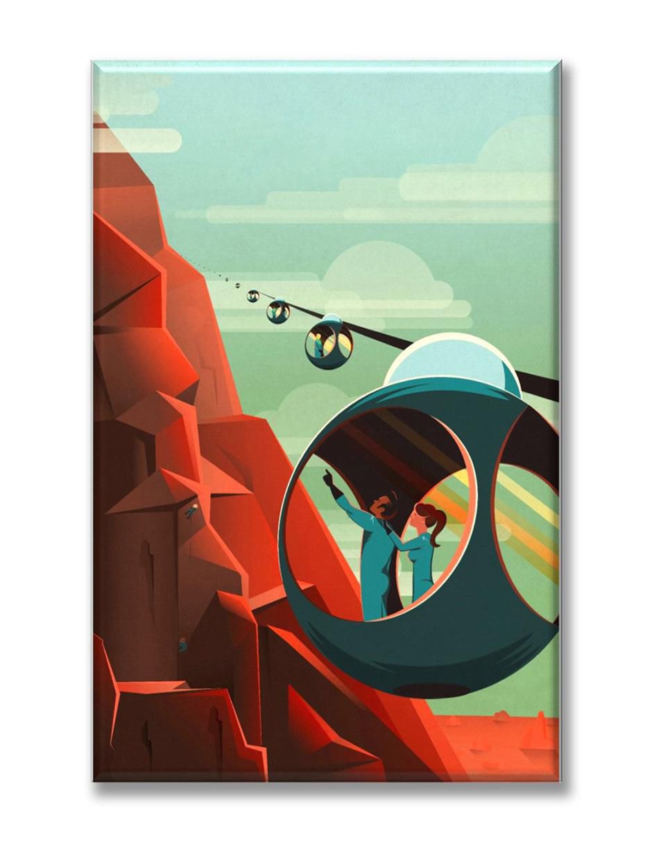 Cuadro decorativo Industria Grafica Ciento 23 Space travel