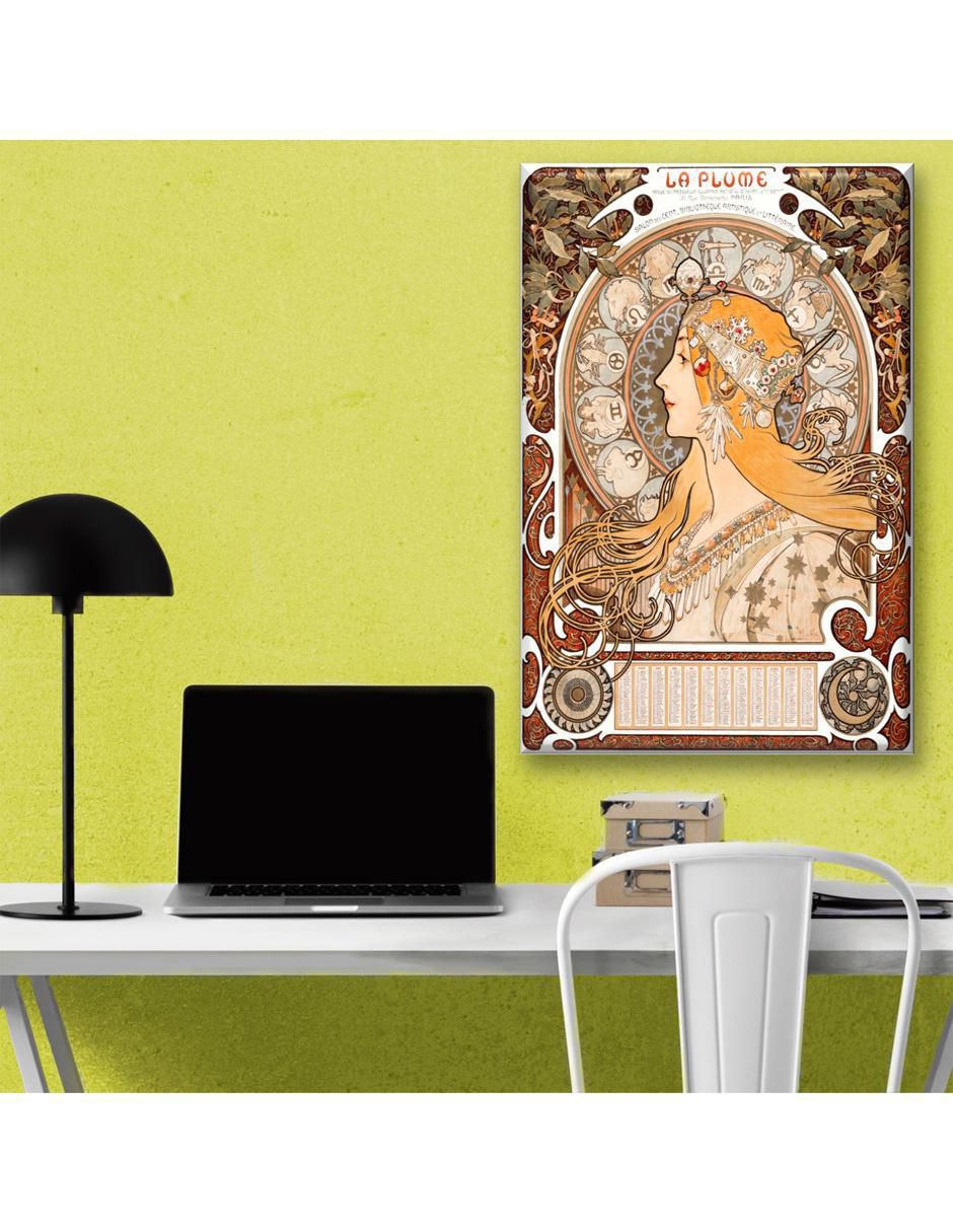 Cuadro decorativo Industria Grafica Ciento 23 Zodiaco by alphonse mucha