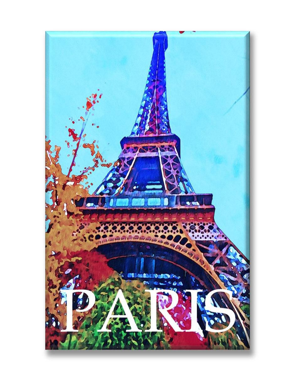 Cuadro decorativo Industria Grafica Ciento 23 Acuarela parís