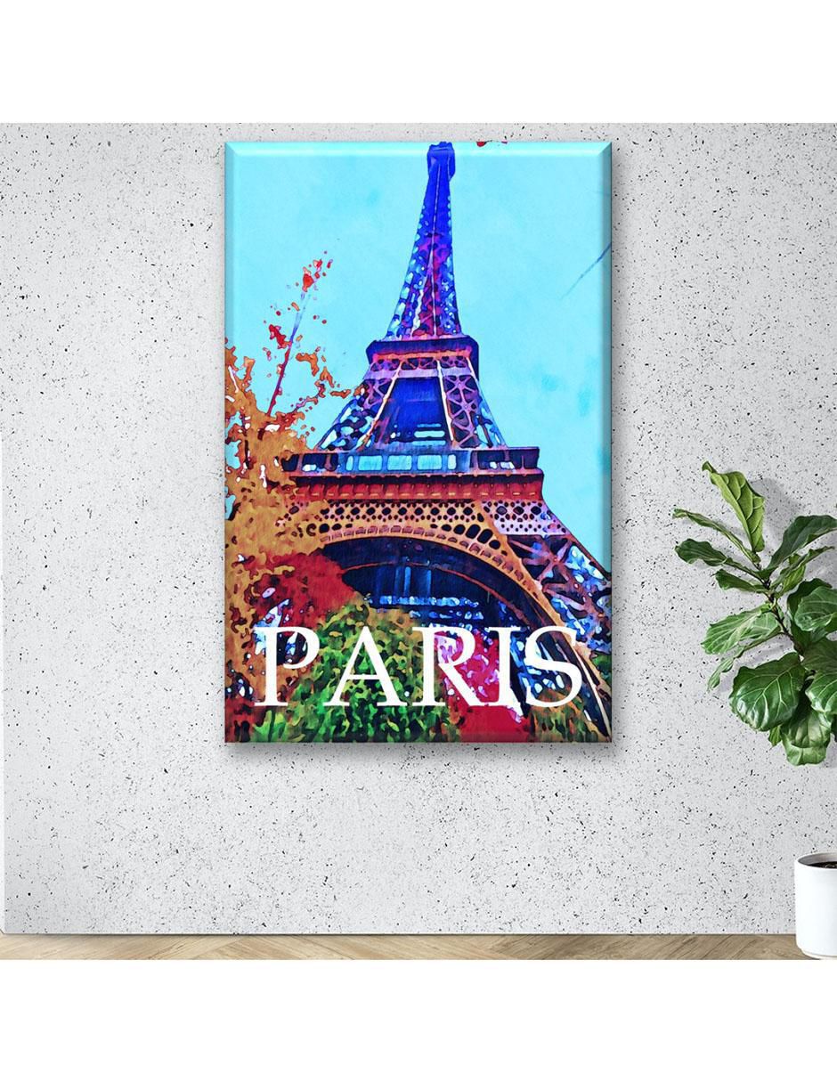 Cuadro decorativo Industria Grafica Ciento 23 Acuarela parís