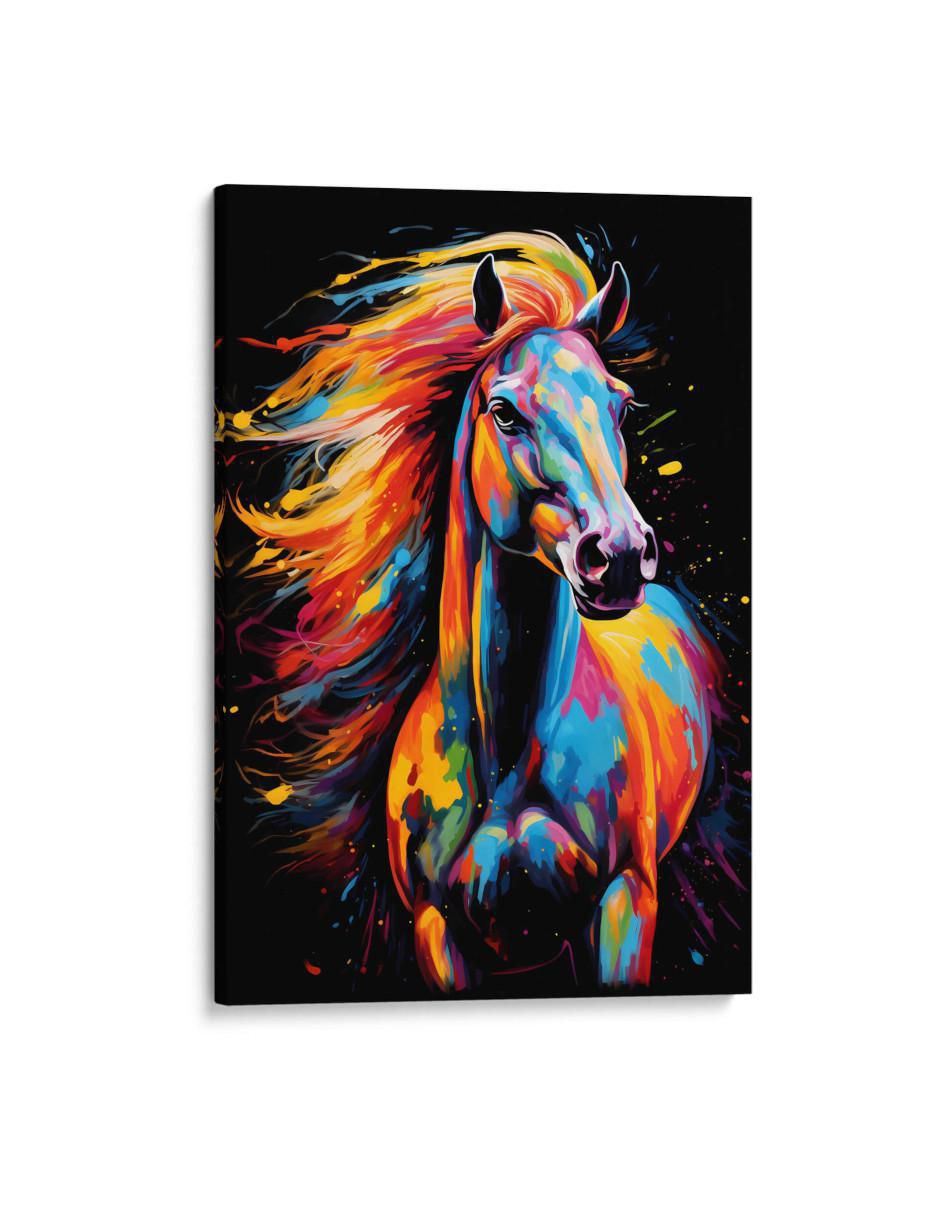 Cuadro decorativo Canvas Lab Caballo ii