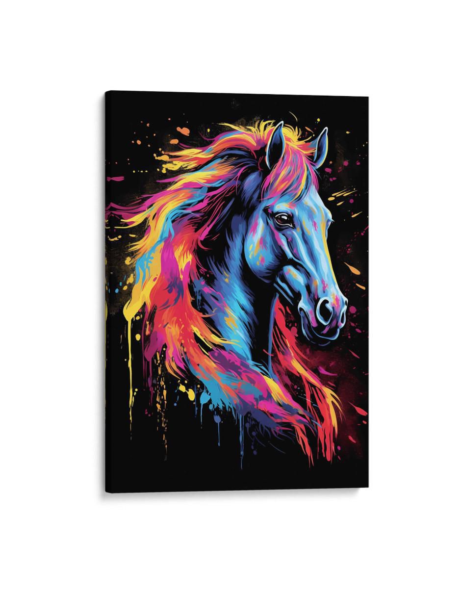 Cuadro decorativo Canvas Lab Caballo I