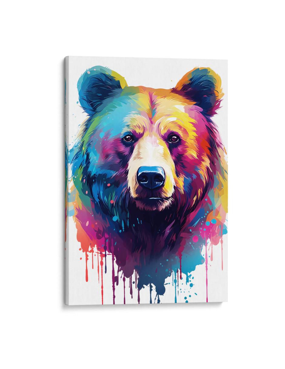 Cuadro decorativo Canvas Lab El oso