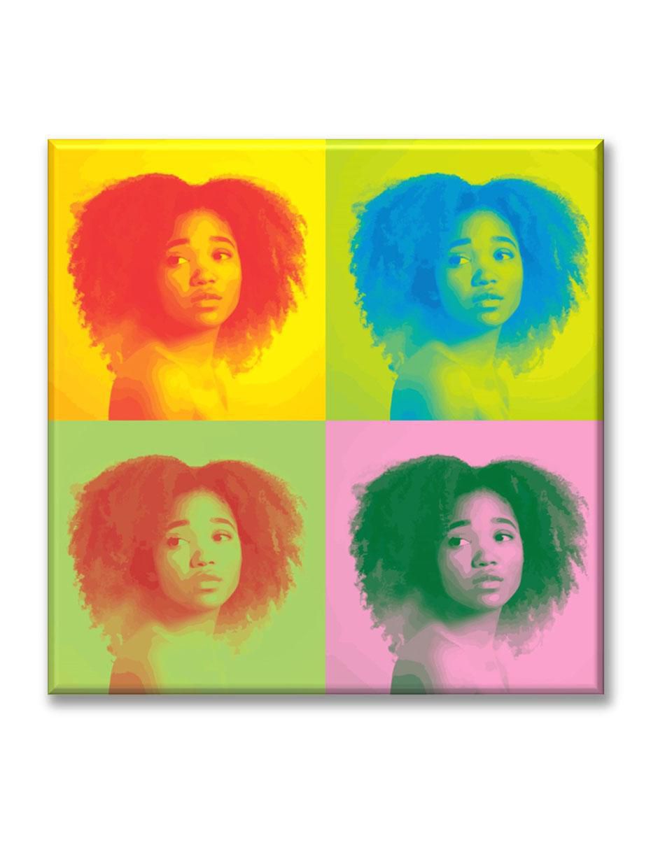 Cuadro decorativo Pop art retrato Cuadro decorativo Pop art retrato