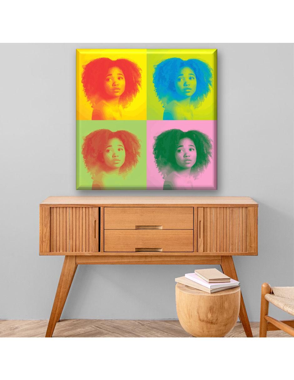 Cuadro decorativo Industria Grafica Ciento 23 Pop art retrato