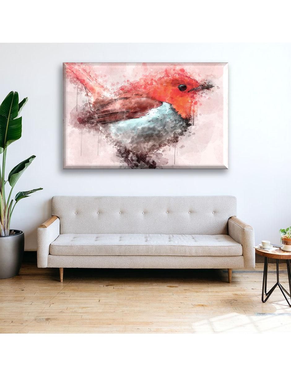 Cuadro decorativo Pájaro acuarela 5