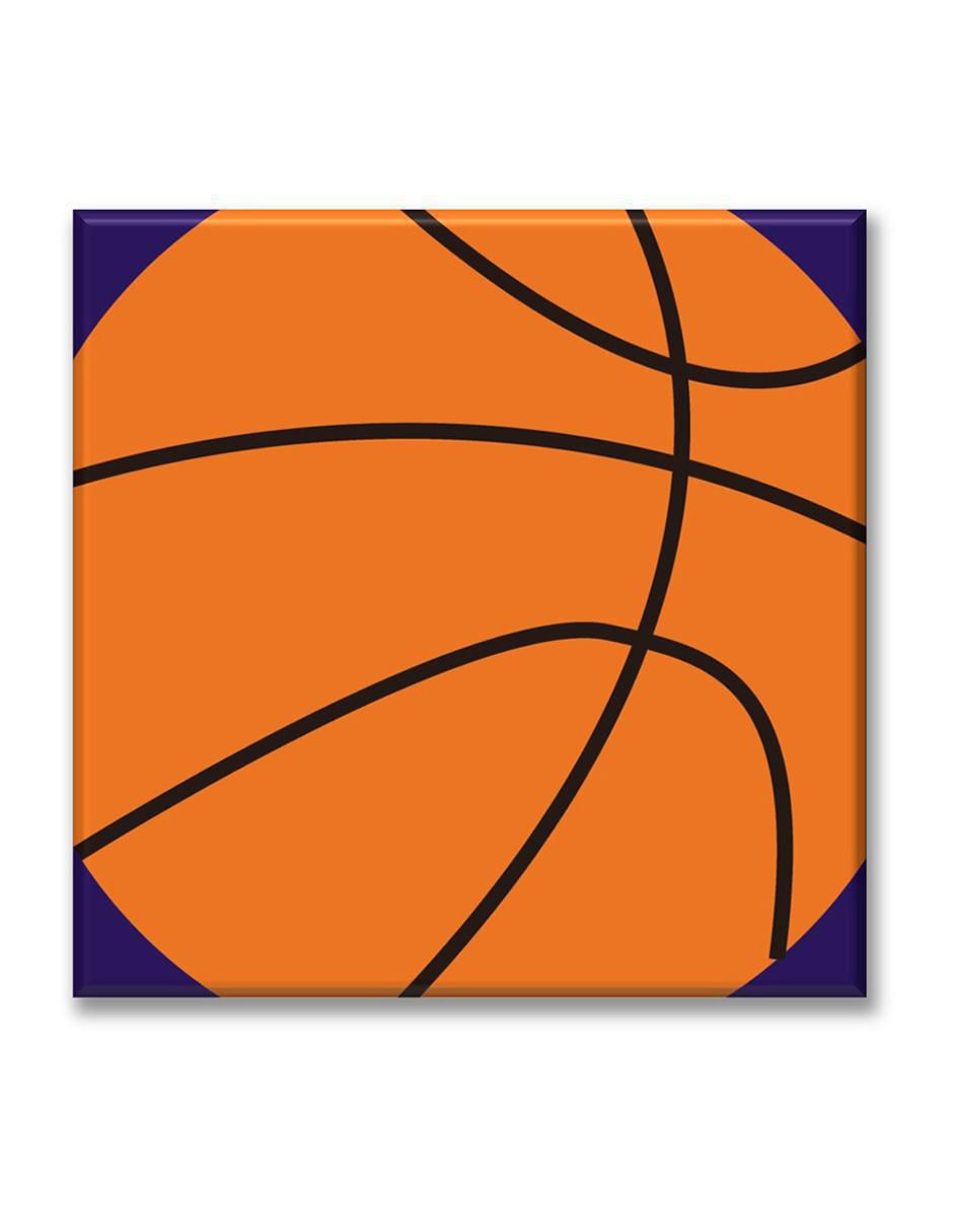 Cuadro decorativo Balón básquetbol 1