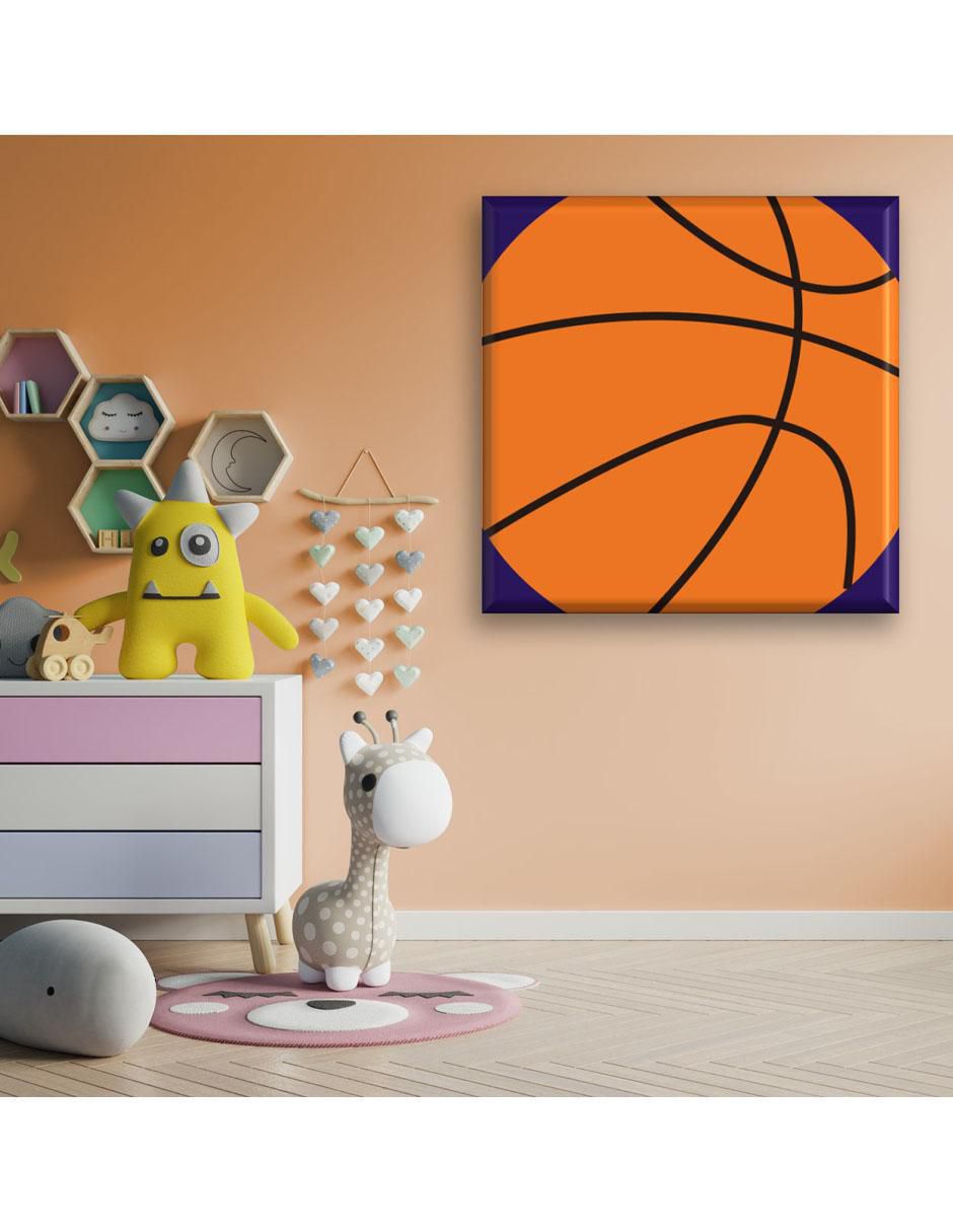 Cuadro decorativo Balón básquetbol 5
