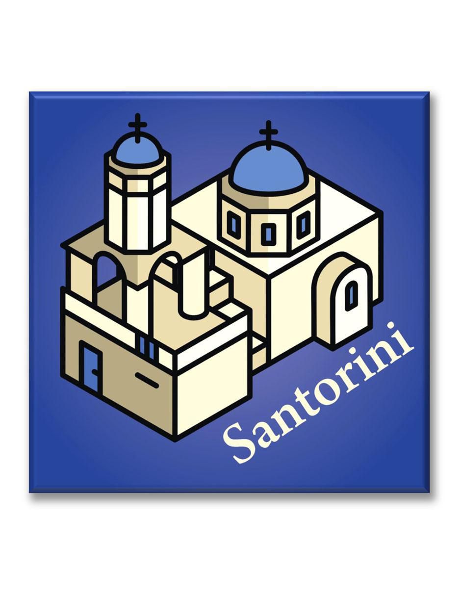 Cuadro decorativo Industria Grafica Ciento 23 Santorini