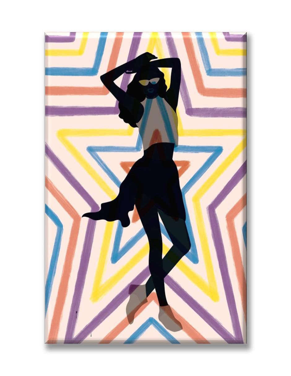 Cuadro decorativo Industria Grafica Ciento 23 Sombra mujer