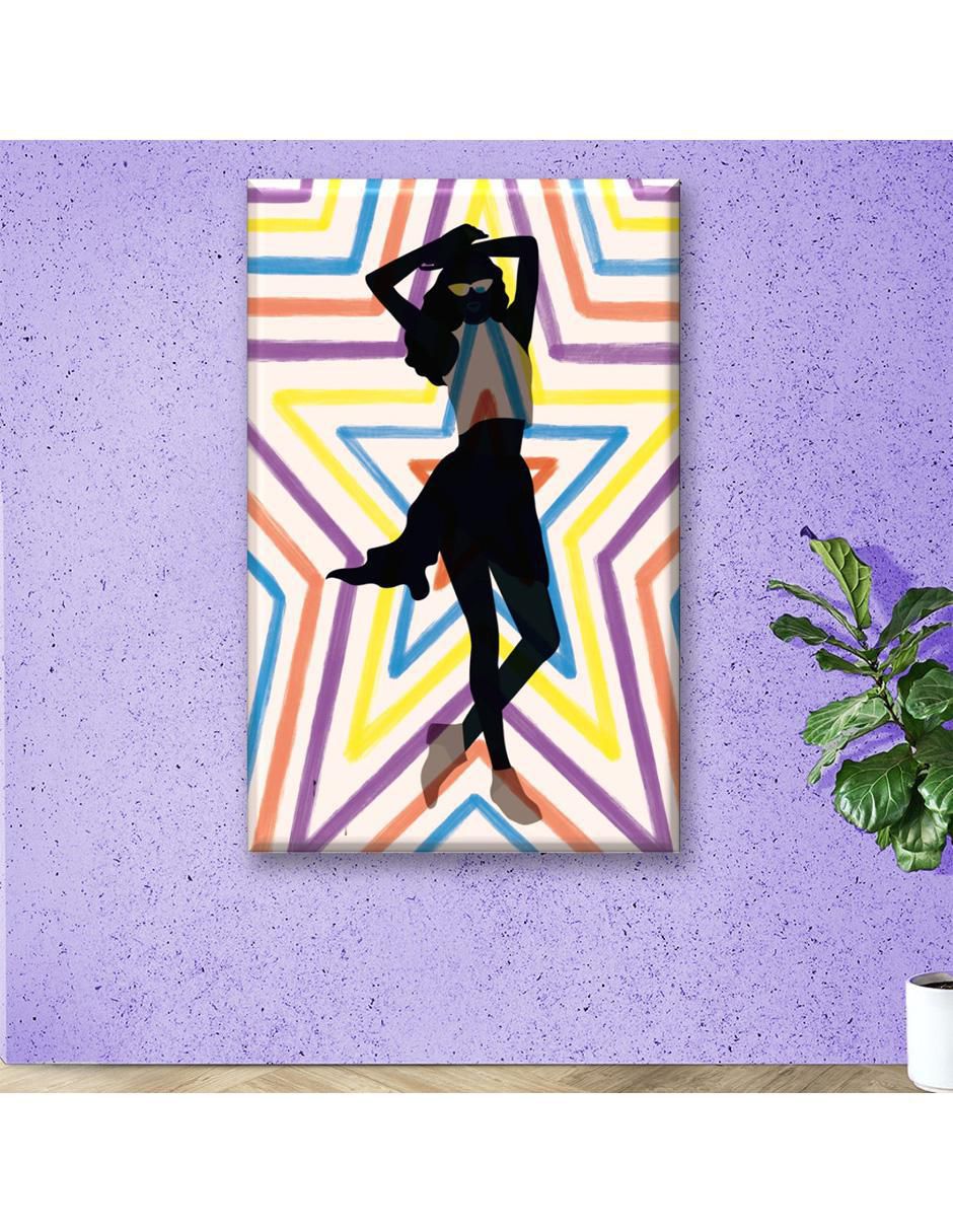 Cuadro decorativo Industria Grafica Ciento 23 Sombra mujer