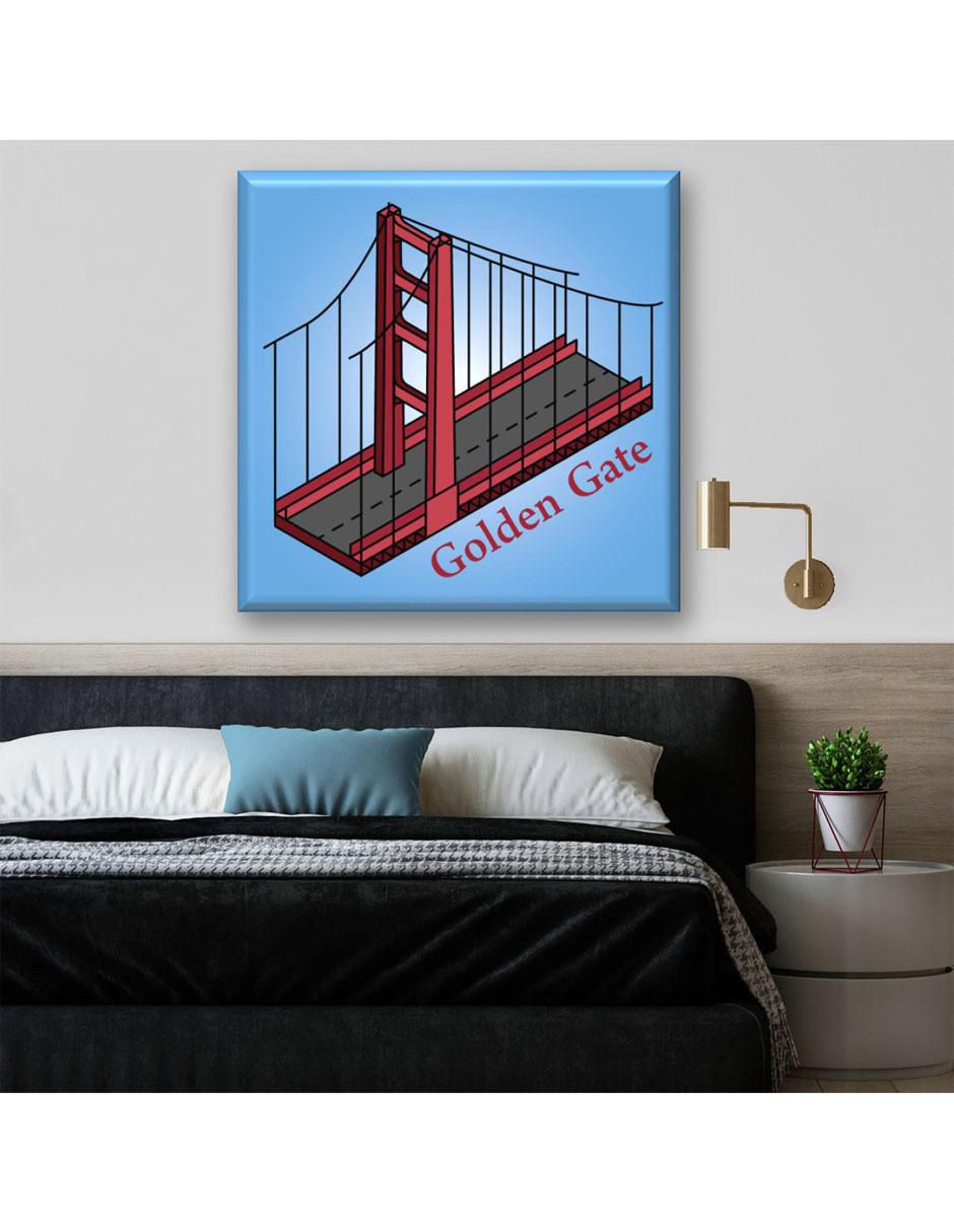 Cuadro decorativo Golden gate san francisco 3