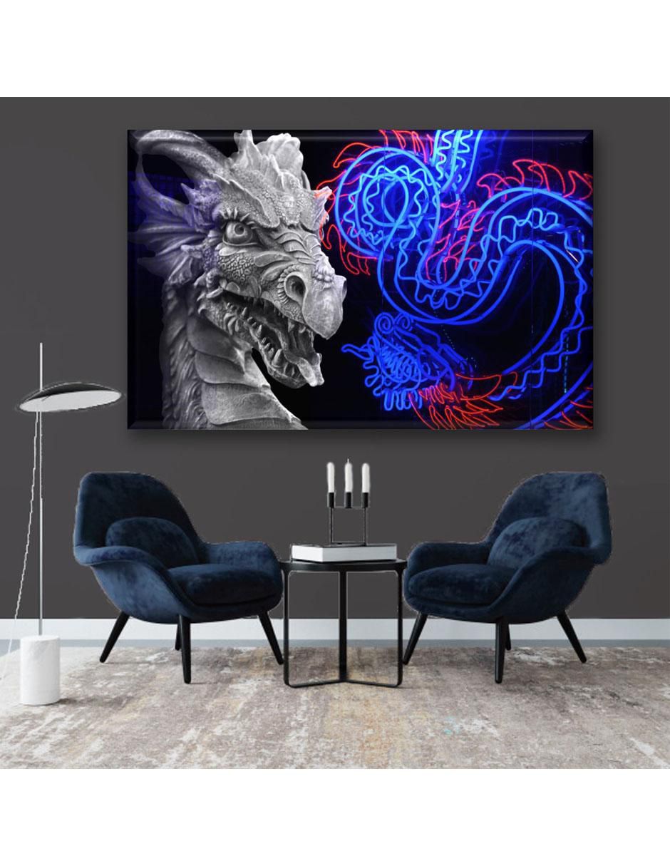 Cuadro decorativo Industria Grafica Ciento 23 Dragones