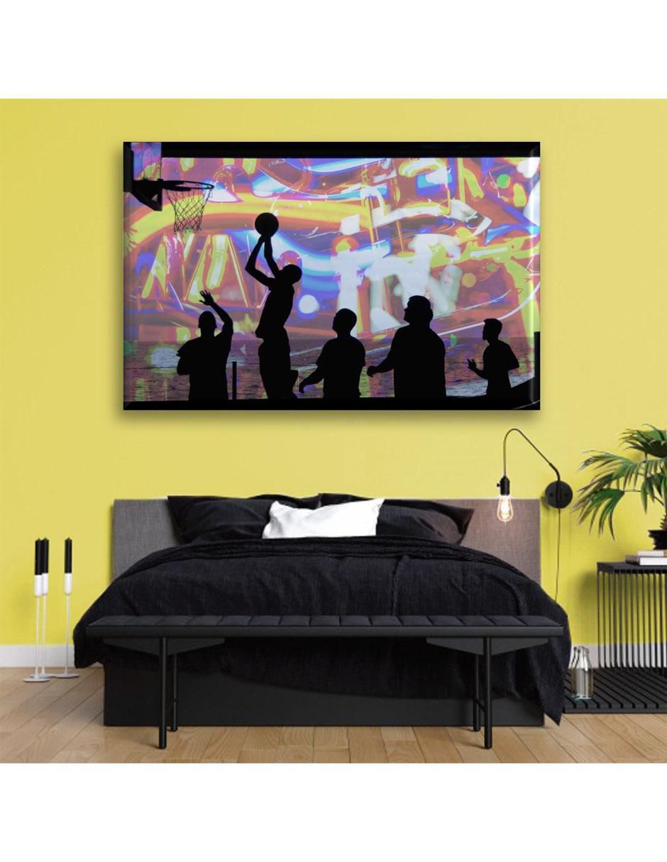 Cuadro decorativo Industria Grafica Ciento 23 Juego de basquetbol
