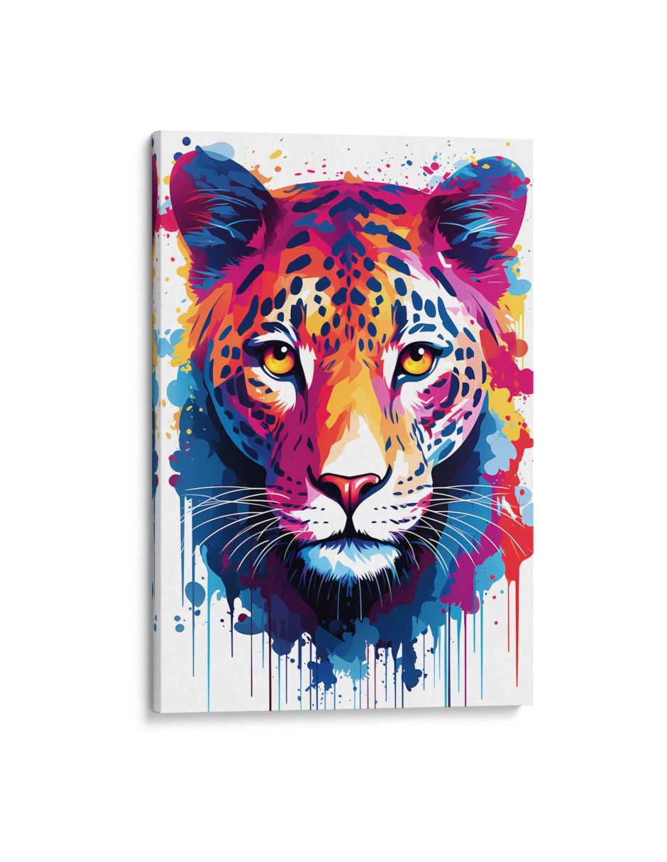 Cuadro decorativo Canvas Lab El jaguar
