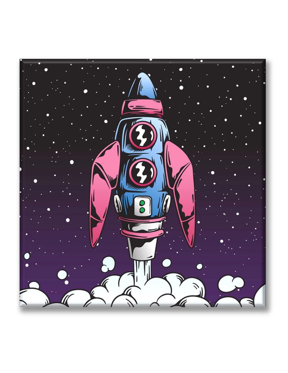 Cuadro decorativo Cohete espacial 1