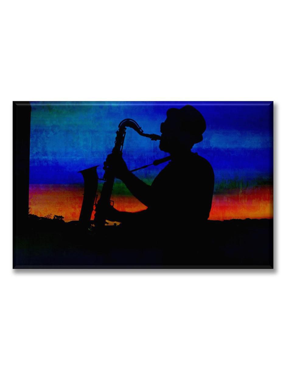 Cuadro decorativo Saxofonista 1