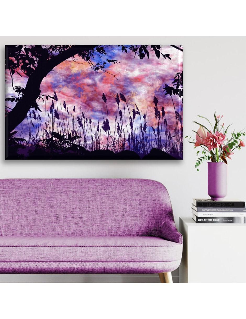 Cuadro decorativo Industria Grafica Ciento 23 Paisaje pintado