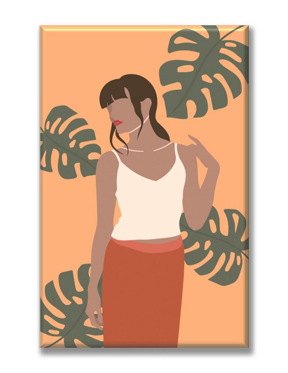 Cuadro decorativo Mujer naturaleza 1