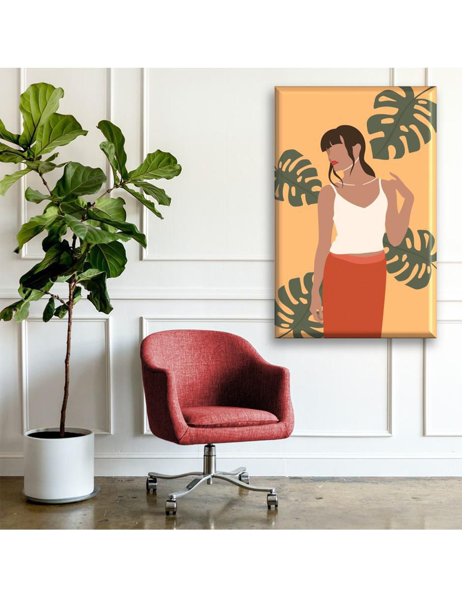 Cuadro decorativo Mujer naturaleza 5