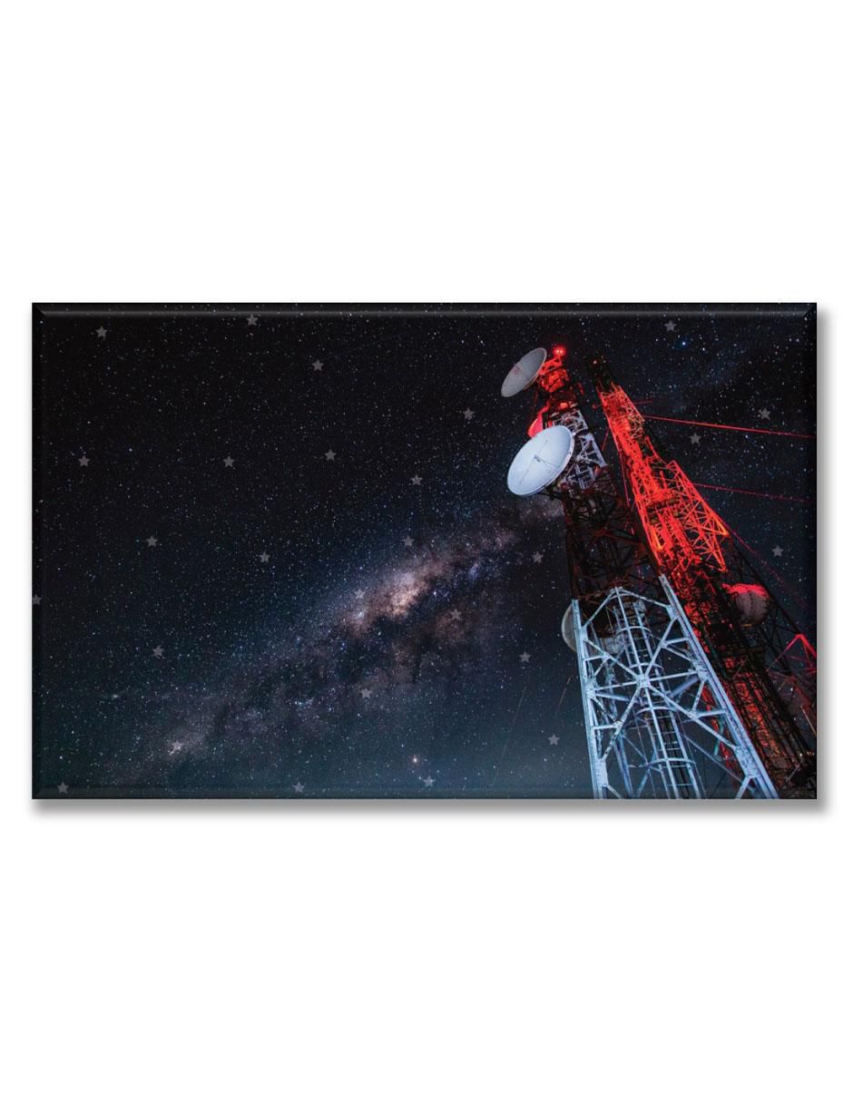 Cuadro decorativo Industria Grafica Ciento 23 Antenas de tecnología