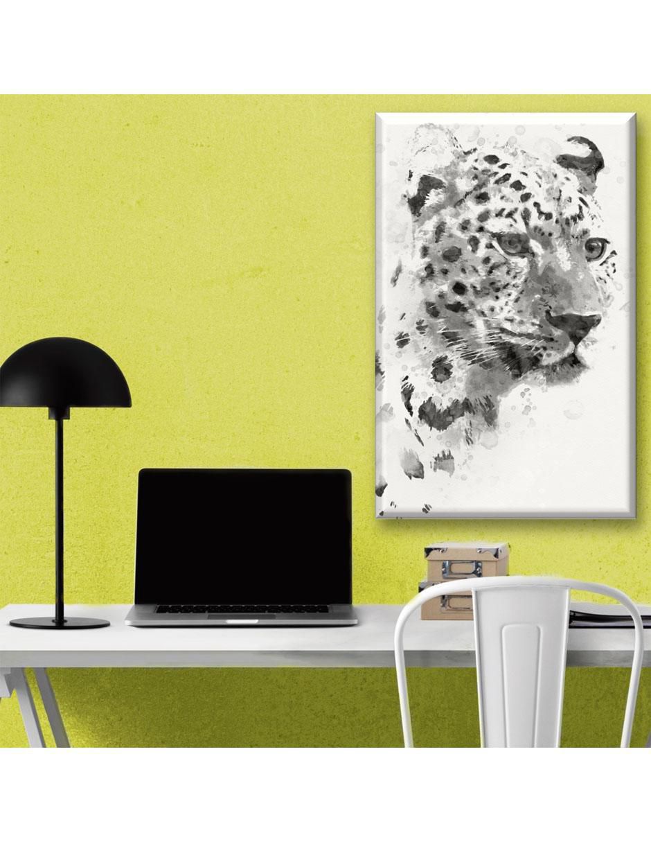 Cuadro decorativo Cheetah acuarela 5