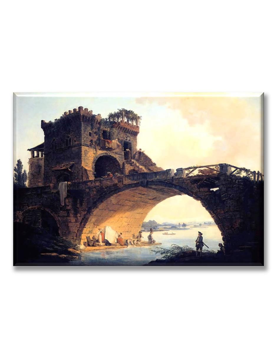 Cuadro decorativo Industria Grafica Ciento 23 El viejo puente by Hubert robertt