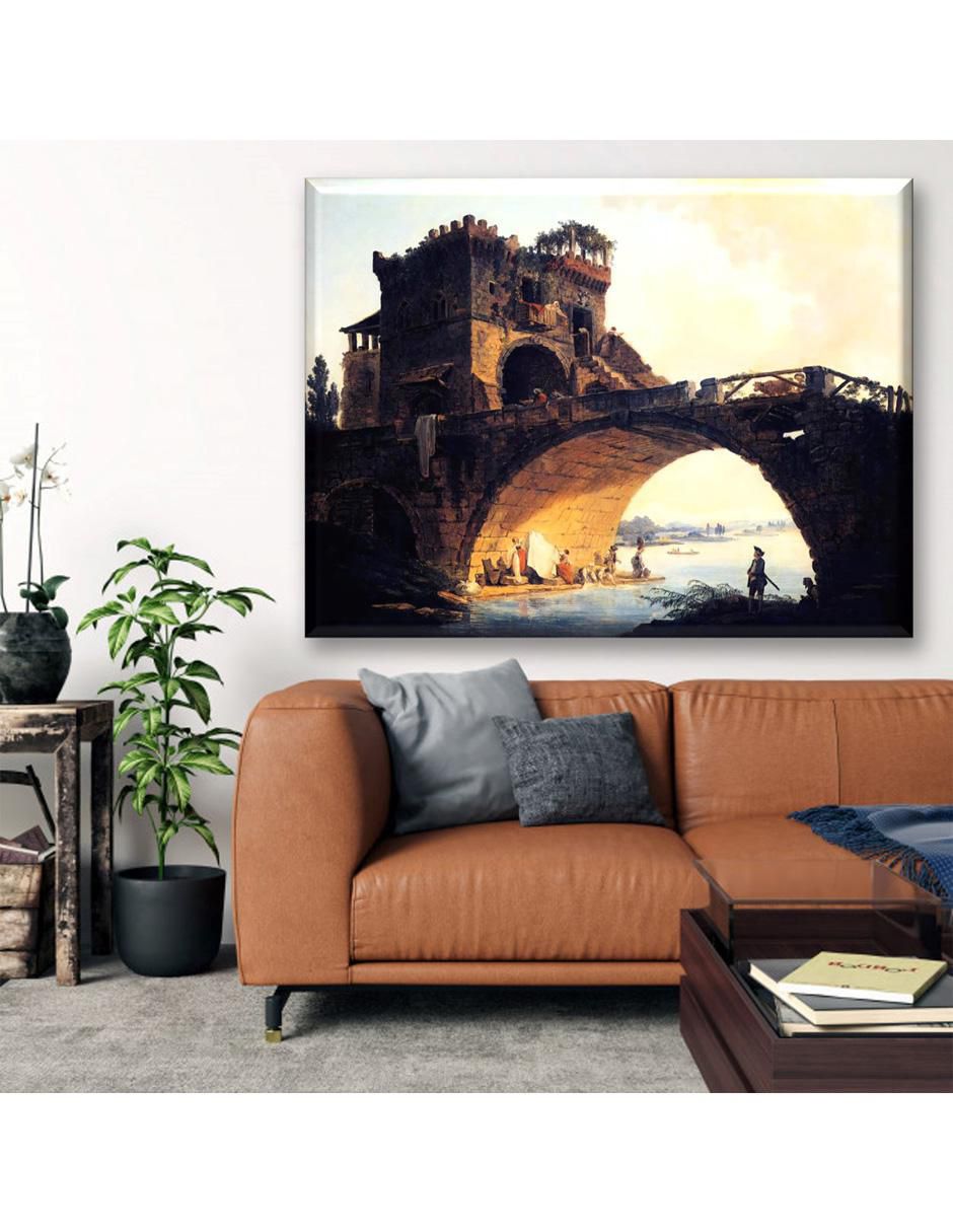 Cuadro decorativo Industria Grafica Ciento 23 El viejo puente by Hubert robertt