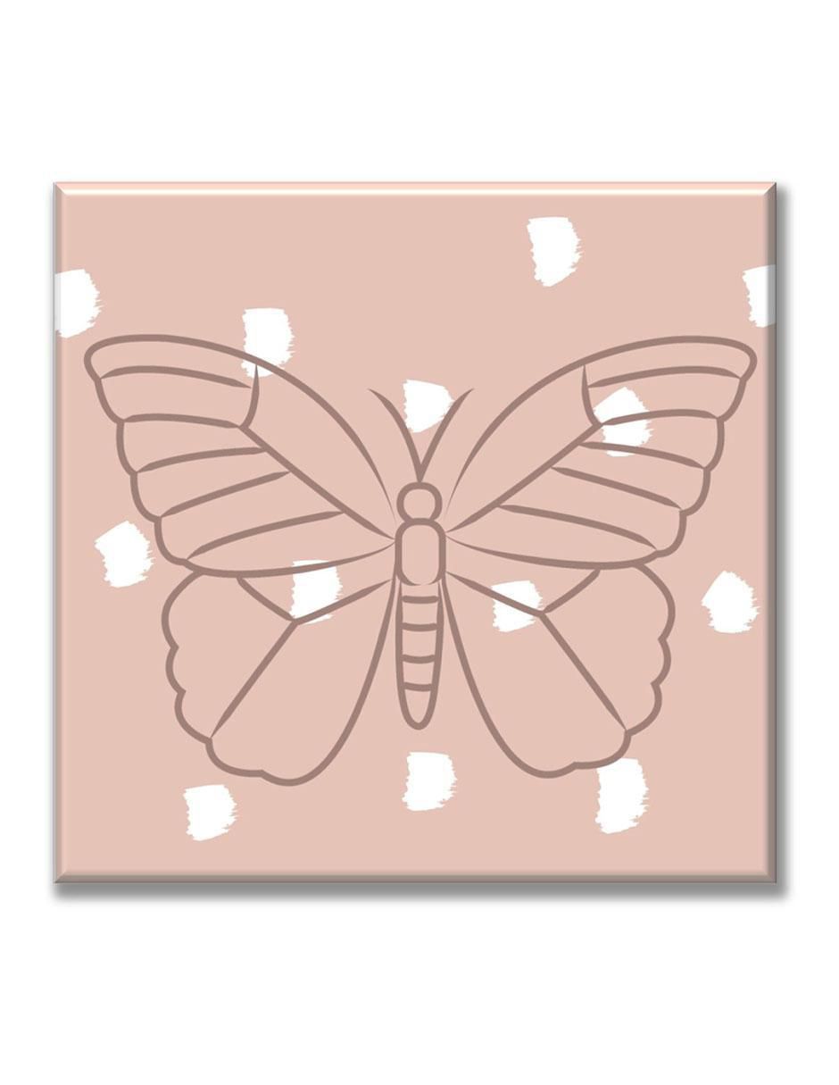 Cuadro decorativo Industria Grafica Ciento 23 Mariposa puntos