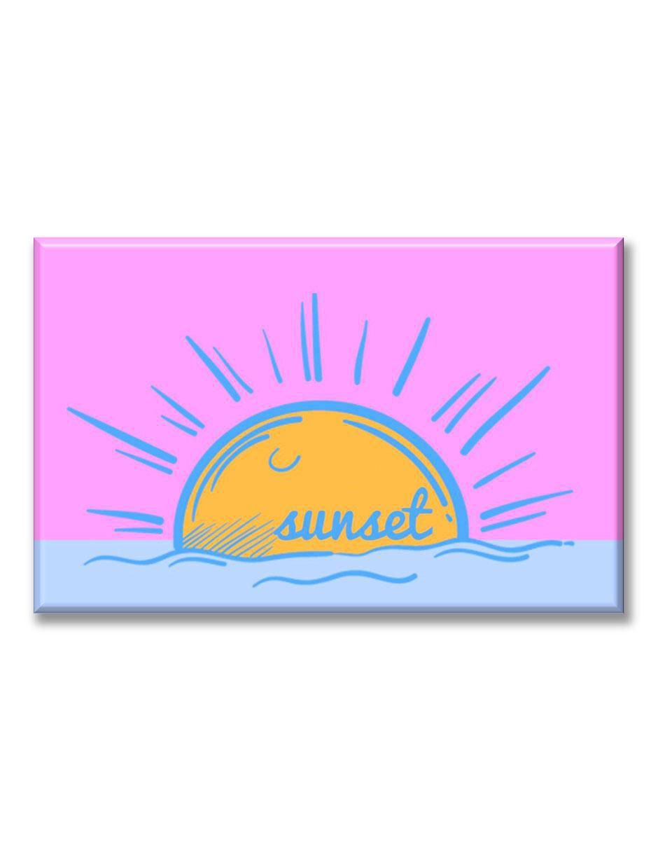 Cuadro decorativo Atardecer pastel 1