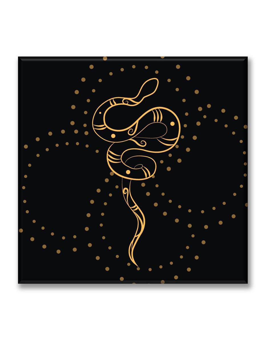 Cuadro decorativo Serpiente dorada 1