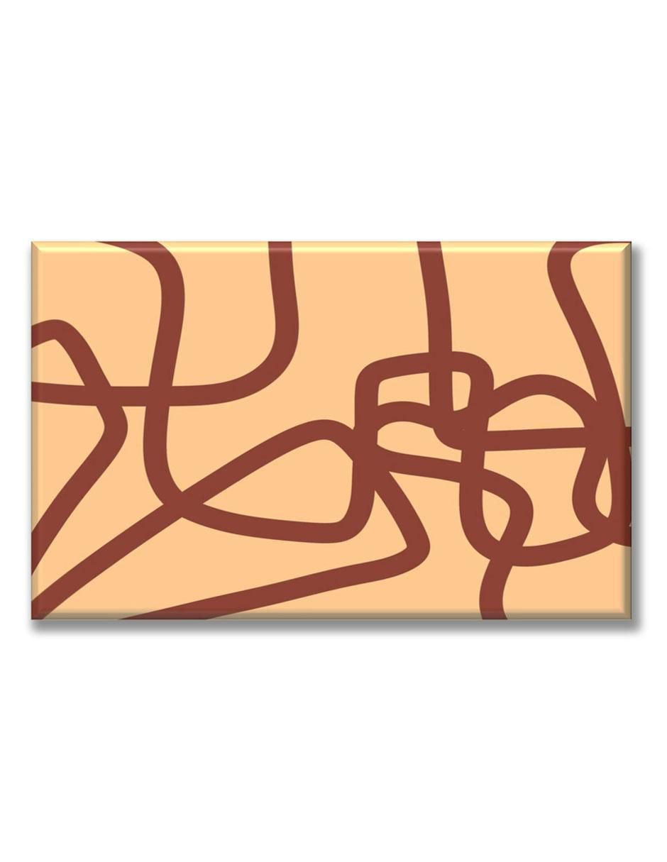 Cuadro decorativo Industria Grafica Ciento 23 Camino rojo