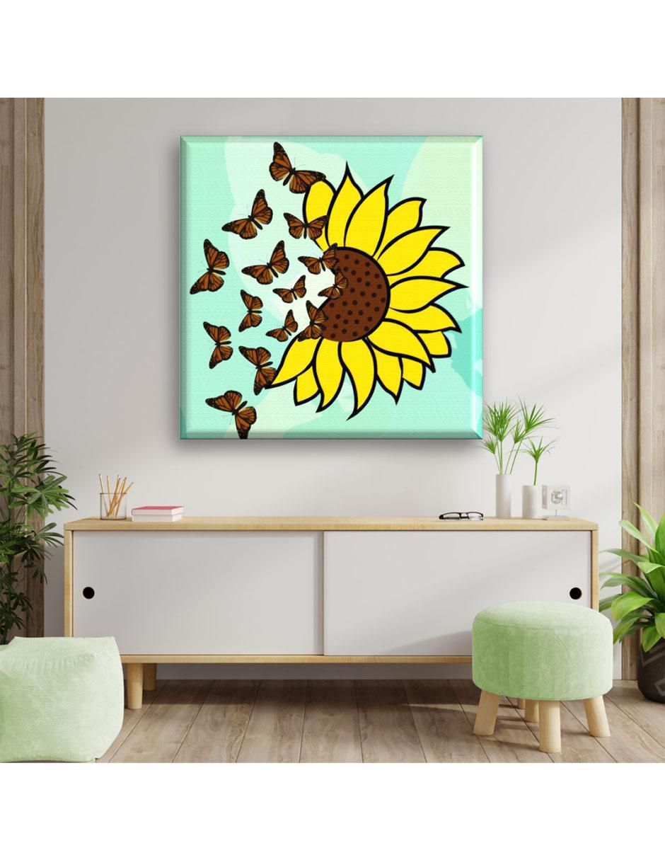 Cuadro decorativo Pétalos de girasol 5