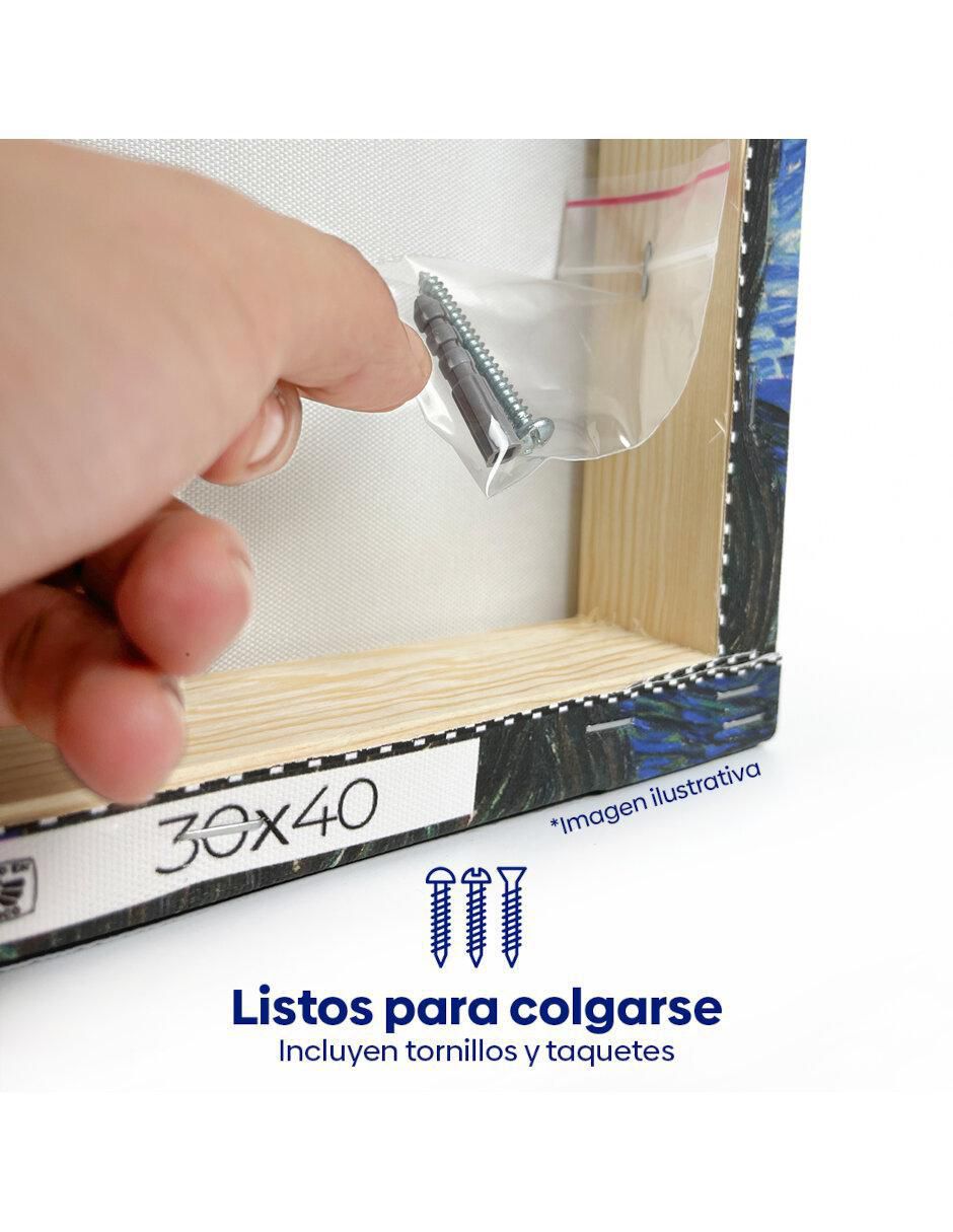 Cuadro decorativo Familia jirafa 4