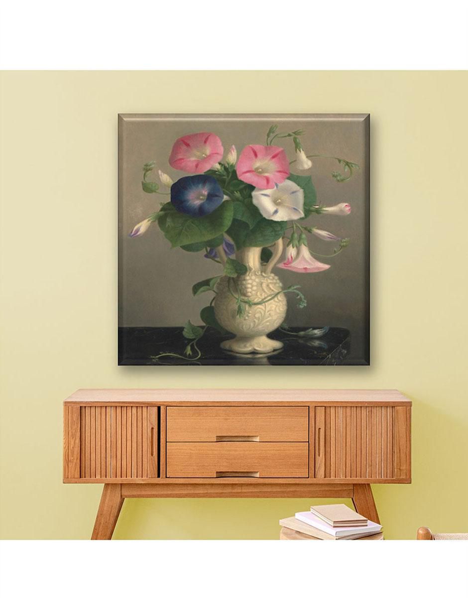 Cuadro decorativo Industria Grafica Ciento 23 Jarrón de morning glories by Hannah Brown