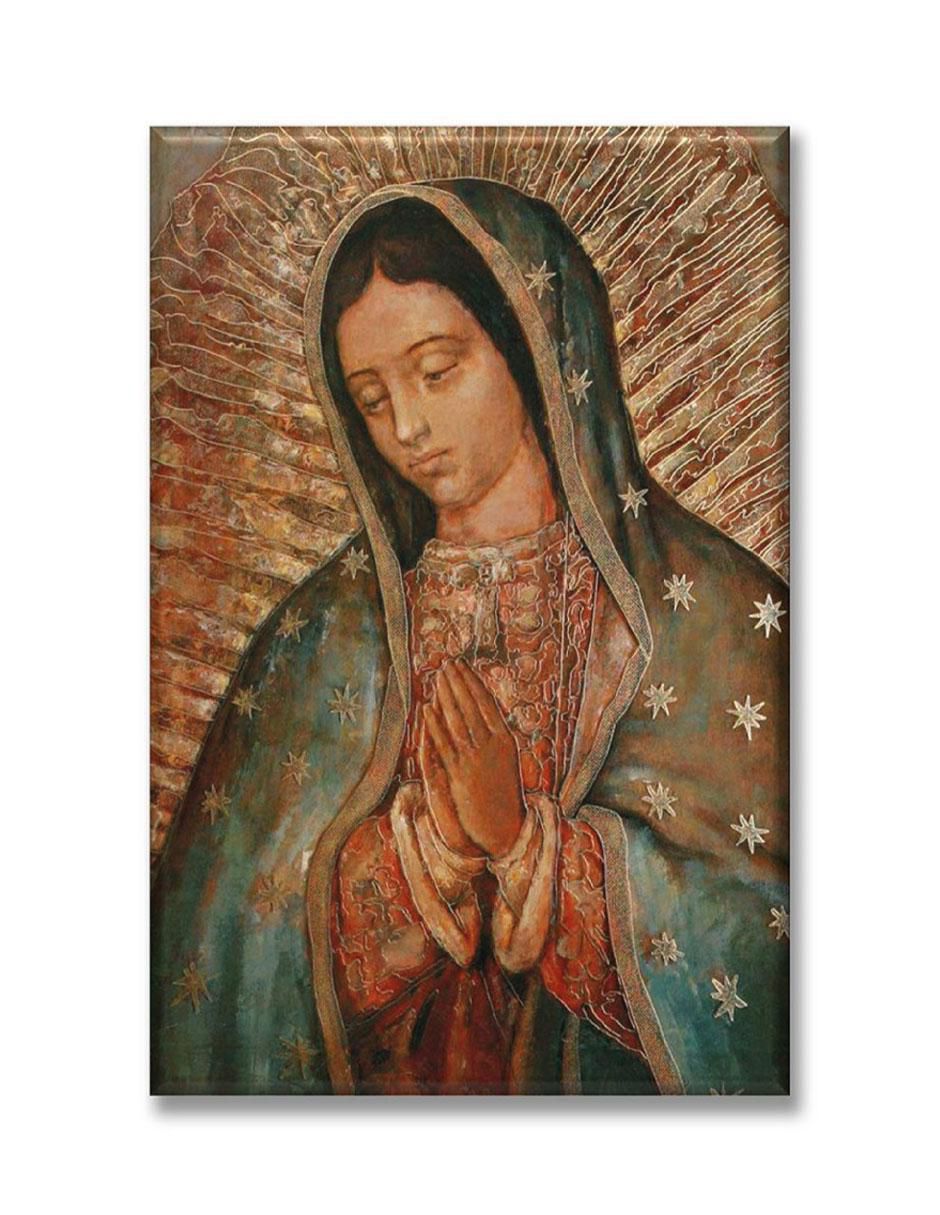 Cuadro decorativo Industria Grafica Ciento 23 Rostro de la Virgen de Guadalupe
