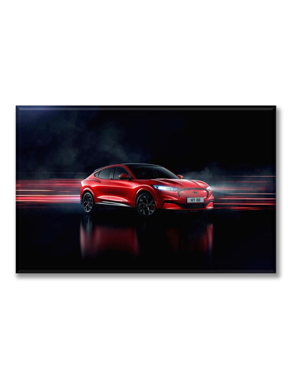 Cuadro decorativo Must rojo 1