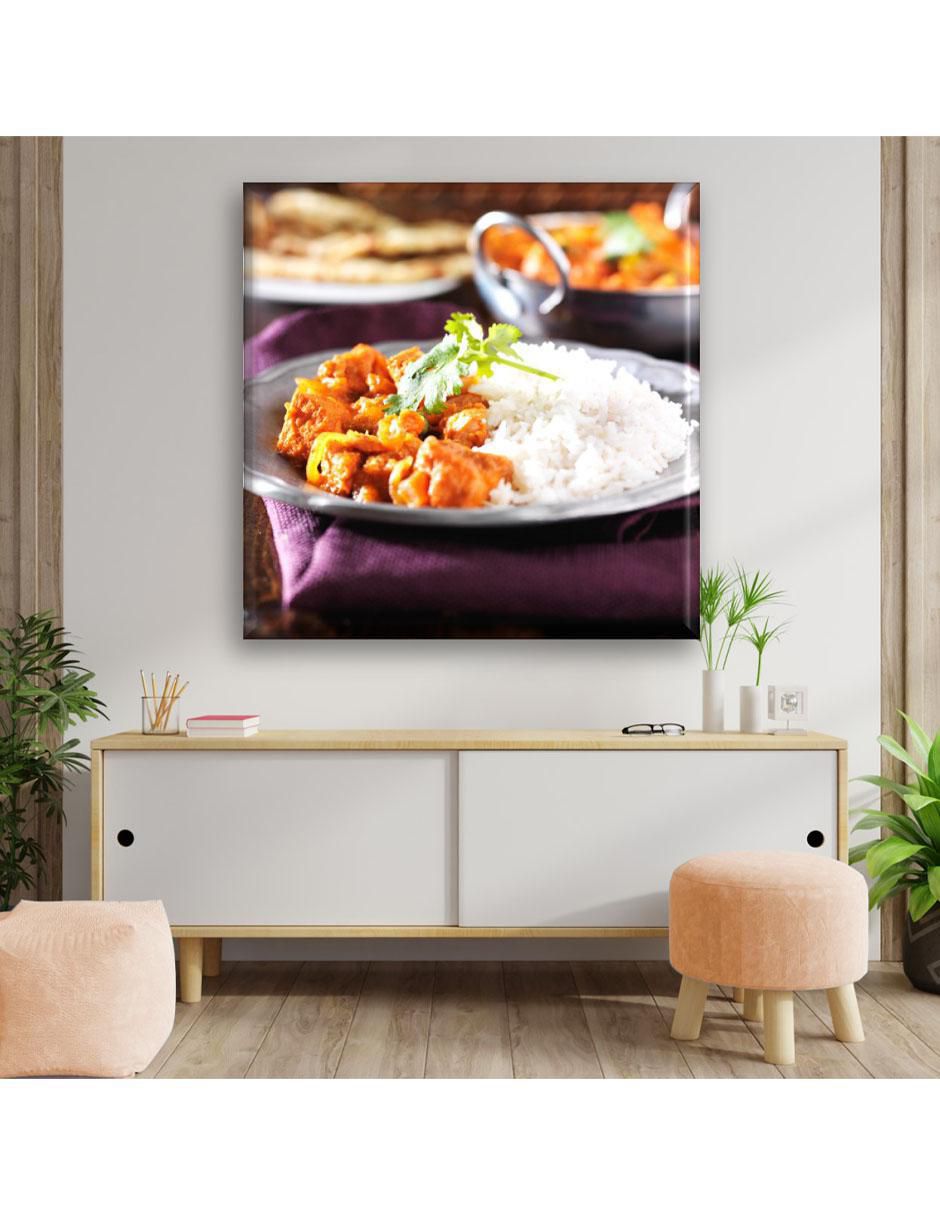 Cuadro decorativo Pollo con curry 5