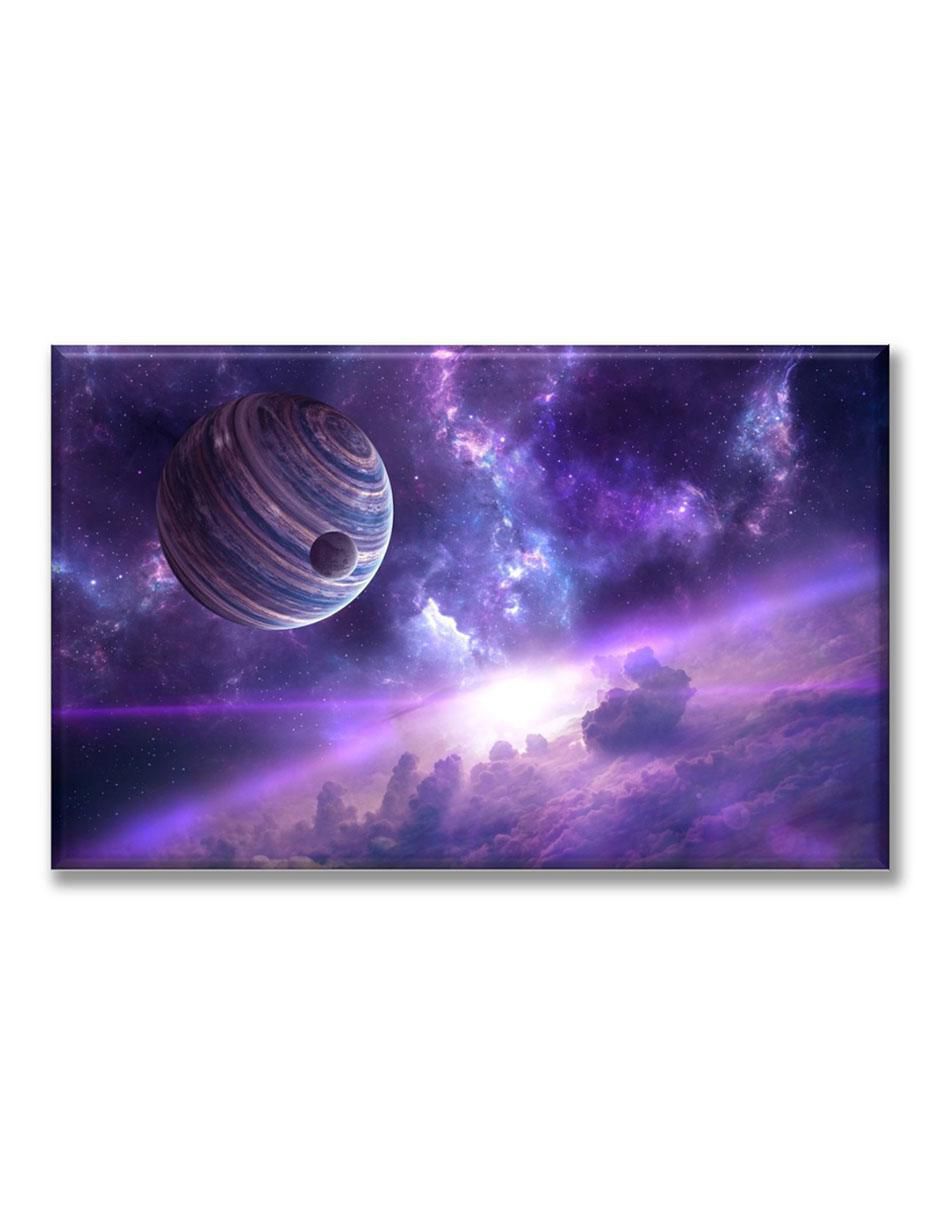 Cuadro decorativo Nebula morada 1