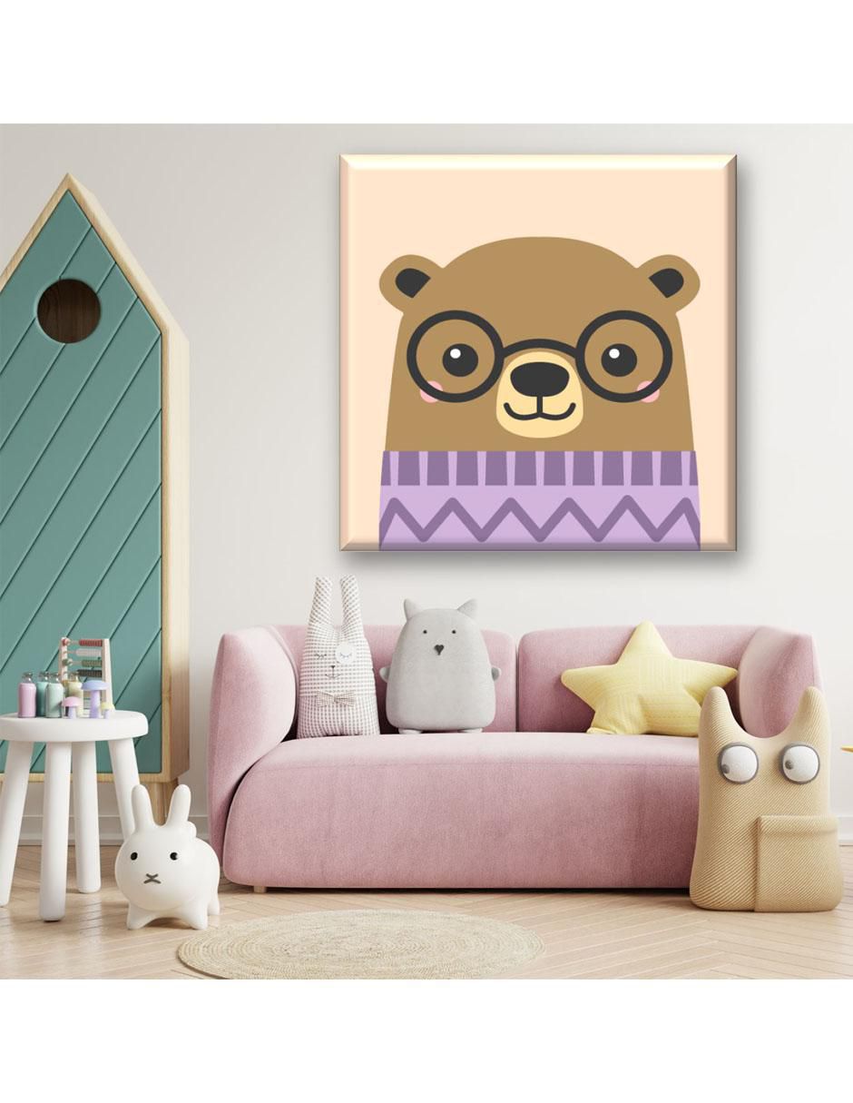 Cuadro decorativo Osito suéter 5